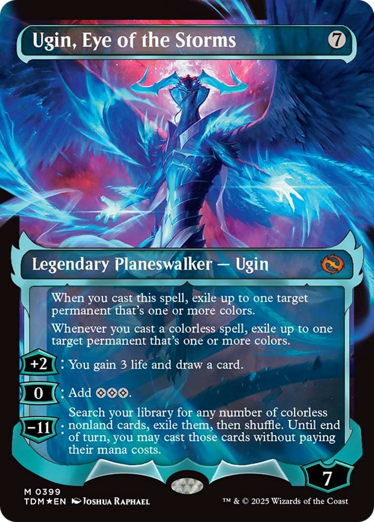 Ugin, Eye of the Storms (Showcase) [Tarkir: Dragonstorm] | Exor Games Dartmouth