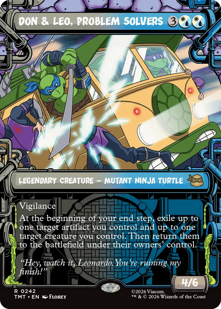 Don & Leo, Problem Solvers (Showcase) [Teenage Mutant Ninja Turtles] | Exor Games Dartmouth