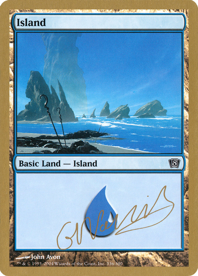 Island (gn336) (Gabriel Nassif) [World Championship Decks 2004] | Exor Games Dartmouth