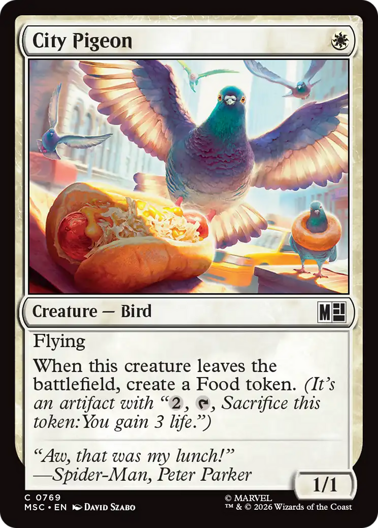 City Pigeon [Marvel Super Heroes Commander] | Exor Games Dartmouth