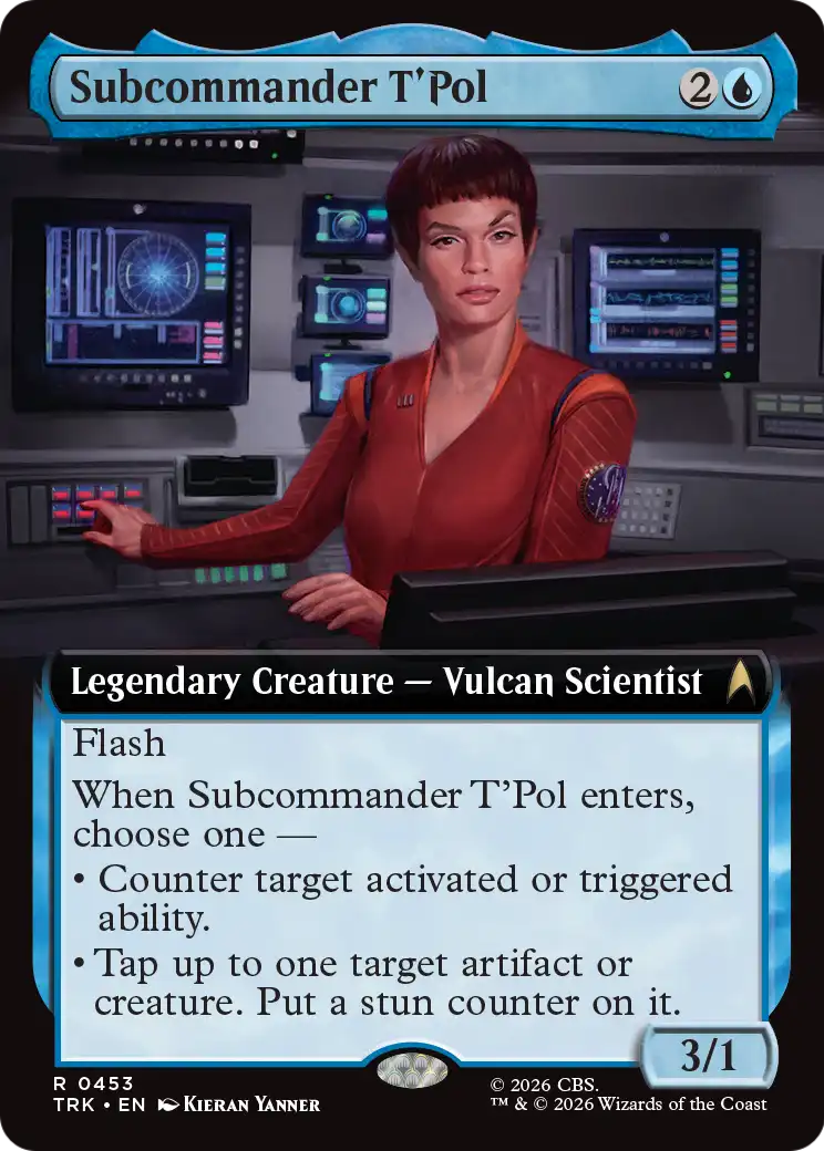 Subcommander T'Pol (Extended Art) [Star Trek] | Exor Games Dartmouth