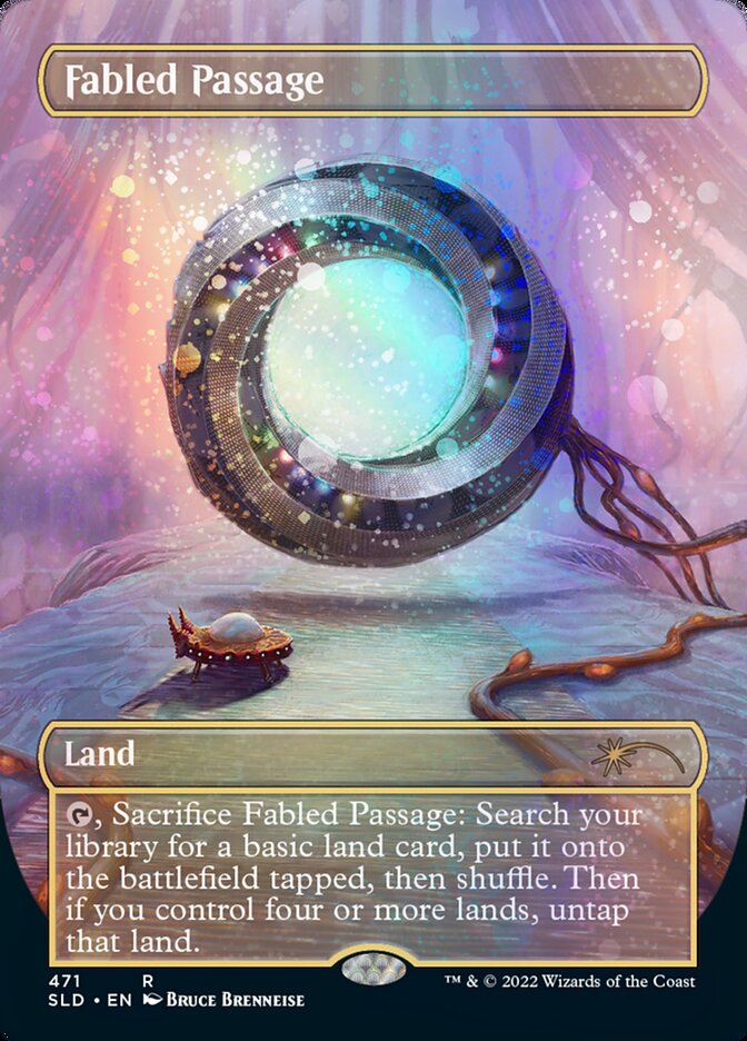 Fabled Passage (Galaxy Foil) [Secret Lair Drop Series] | Exor Games Dartmouth