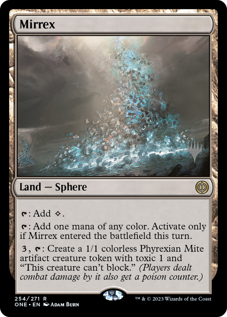 Mirrex (Promo Pack) [Phyrexia: All Will Be One Promos] | Exor Games Dartmouth