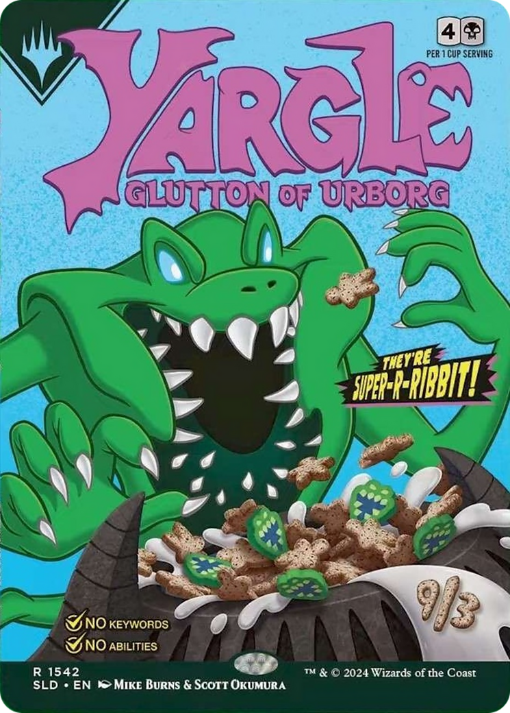 Yargle, Glutton of Urborg (Rainbow Foil) [Secret Lair Drop Series] | Exor Games Dartmouth