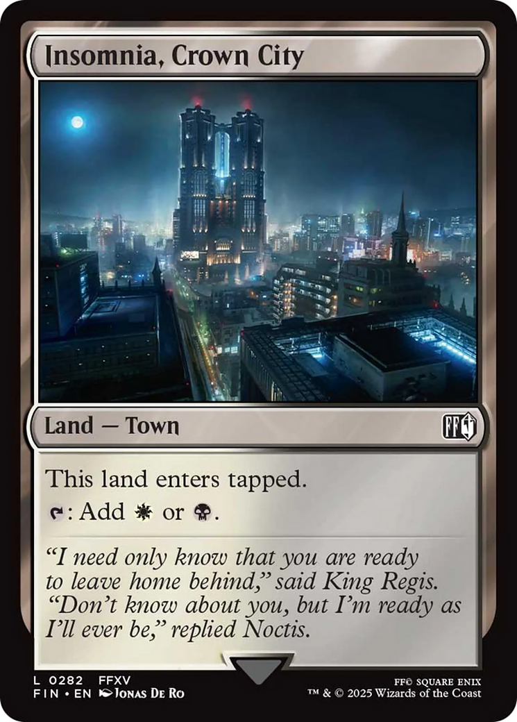 Insomnia, Crown City [FINAL FANTASY] | Exor Games Dartmouth