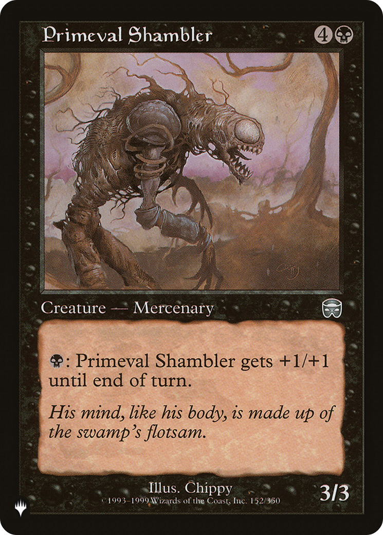 Primeval Shambler [The List Reprints] | Exor Games Dartmouth