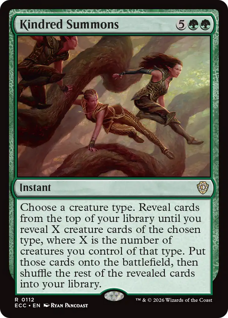 Kindred Summons [Lorwyn Eclipsed Commander] | Exor Games Dartmouth