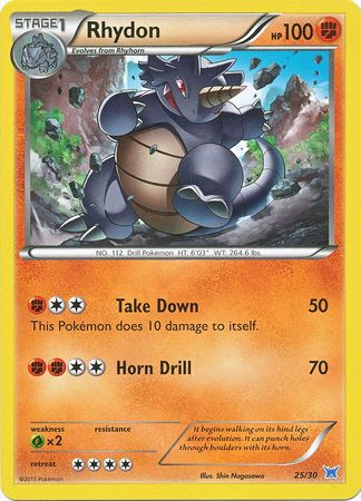 Rhydon (25/30) [XY: Trainer Kit 2 - Latios] | Exor Games Dartmouth