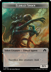 Eldrazi Spawn // Zombie Army Double-Sided Token [Modern Horizons 3 Tokens] | Exor Games Dartmouth