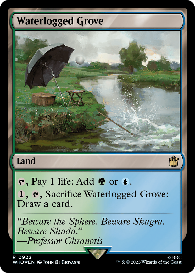 Waterlogged Grove (Surge Foil) [Doctor Who] | Exor Games Dartmouth