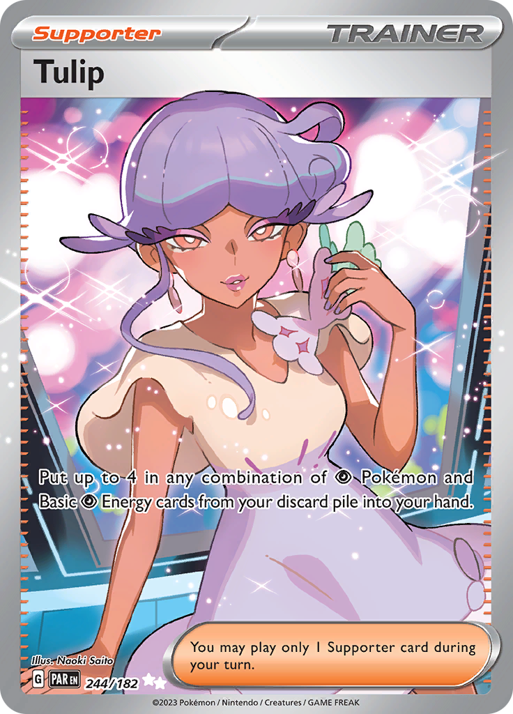 Tulip (244/182) [Scarlet & Violet: Paradox Rift] | Exor Games Dartmouth