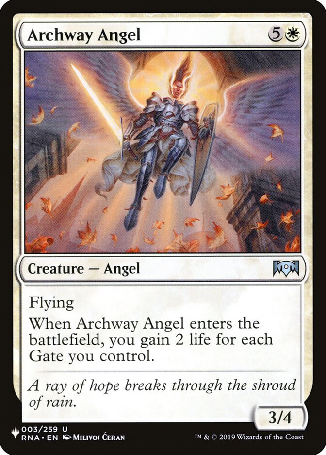 Archway Angel [The List] | Exor Games Dartmouth