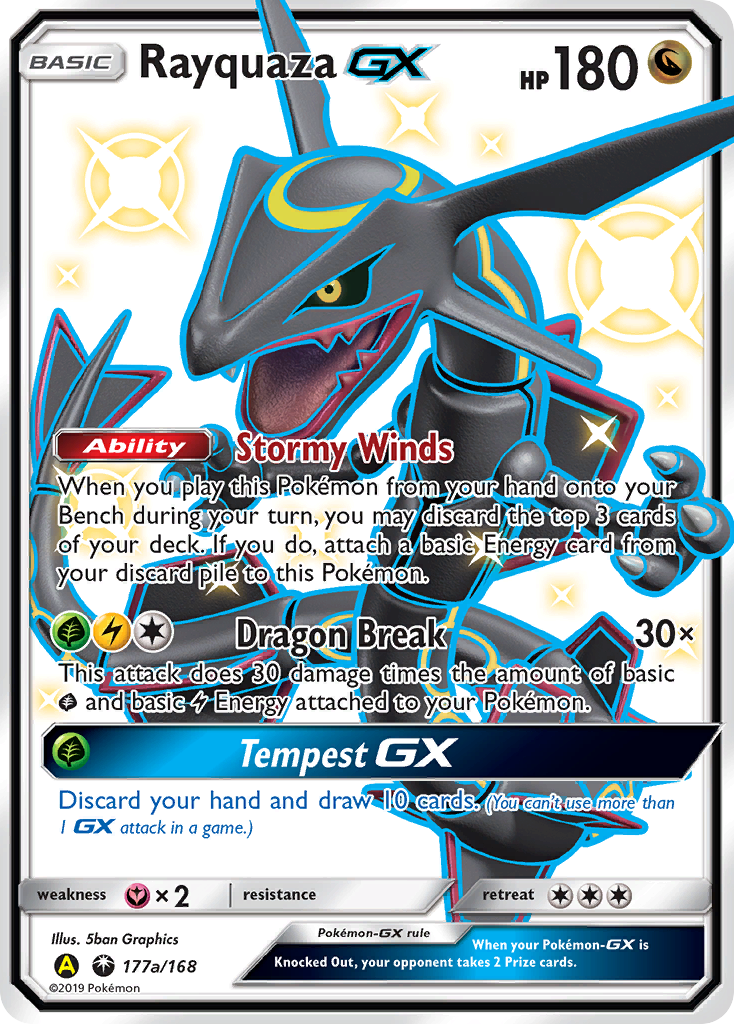 Rayquaza GX (177a/168) [Alternate Art Promos] | Exor Games Dartmouth