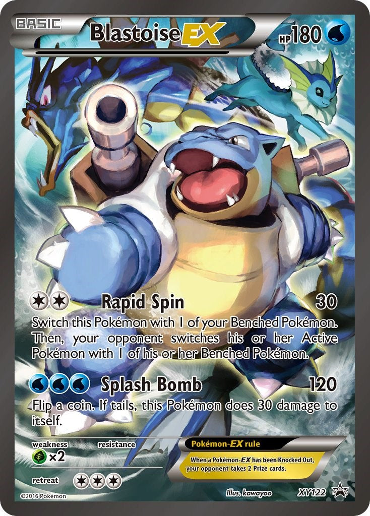 Blastoise EX (XY122) (Jumbo Card) [XY: Black Star Promos] | Exor Games Dartmouth