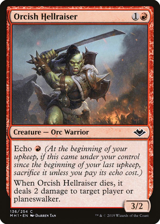 Orcish Hellraiser [Modern Horizons] | Exor Games Dartmouth