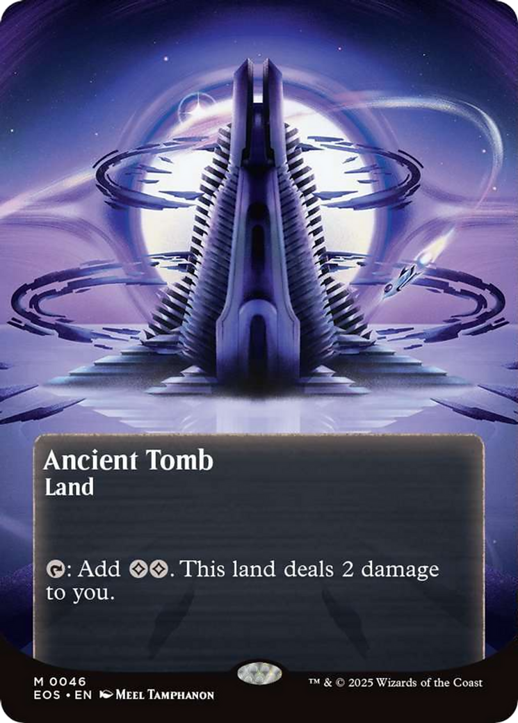 Ancient Tomb (0046) (Borderless) [Edge of Eternities: Stellar Sights] | Exor Games Dartmouth
