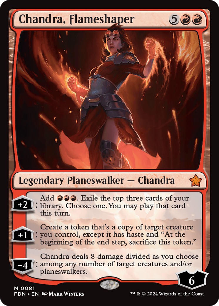 Chandra, Flameshaper [Foundations] | Exor Games Dartmouth