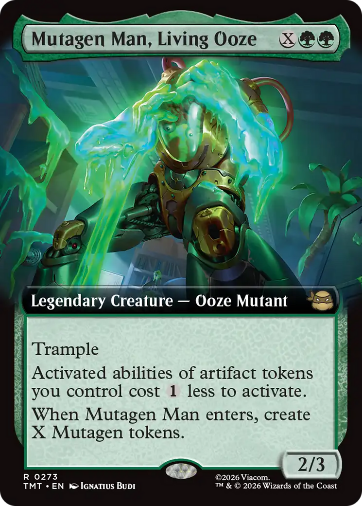 Mutagen Man, Living Ooze (Extended Art) [Teenage Mutant Ninja Turtles] | Exor Games Dartmouth