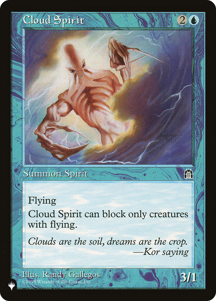 Cloud Spirit [The List Reprints] | Exor Games Dartmouth