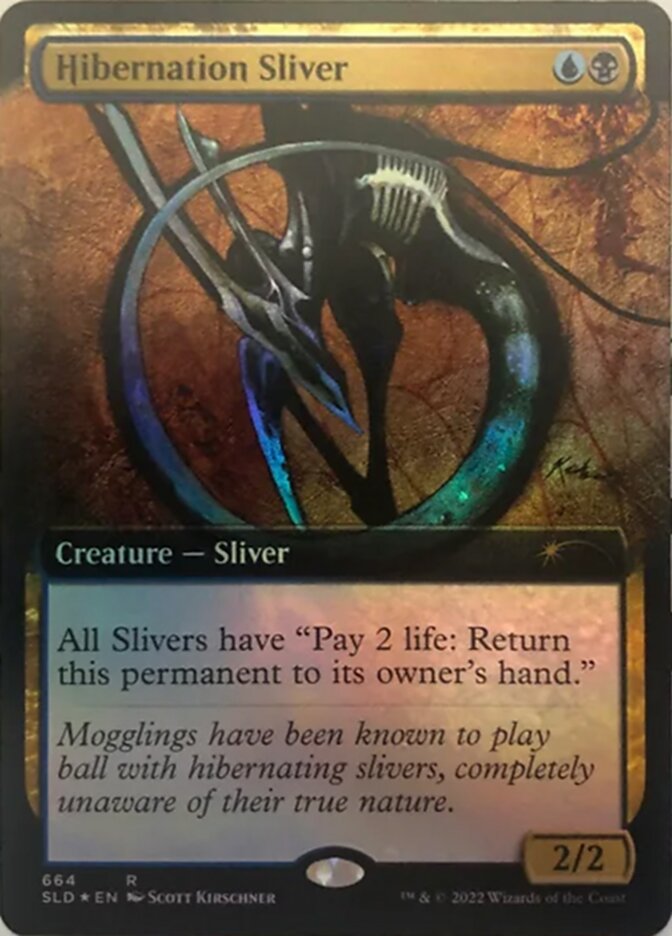 Hibernation Sliver (Extended Art) [Secret Lair Drop Promos] | Exor Games Dartmouth