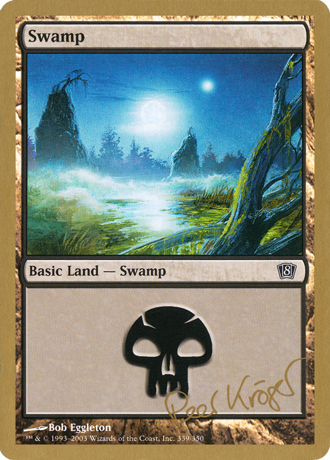 Swamp (pk339) (Peer Kroger) [World Championship Decks 2003] | Exor Games Dartmouth