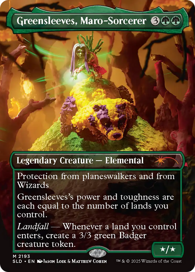 Greensleeves, Maro-Sorcerer [Secret Lair Drop Series] | Exor Games Dartmouth