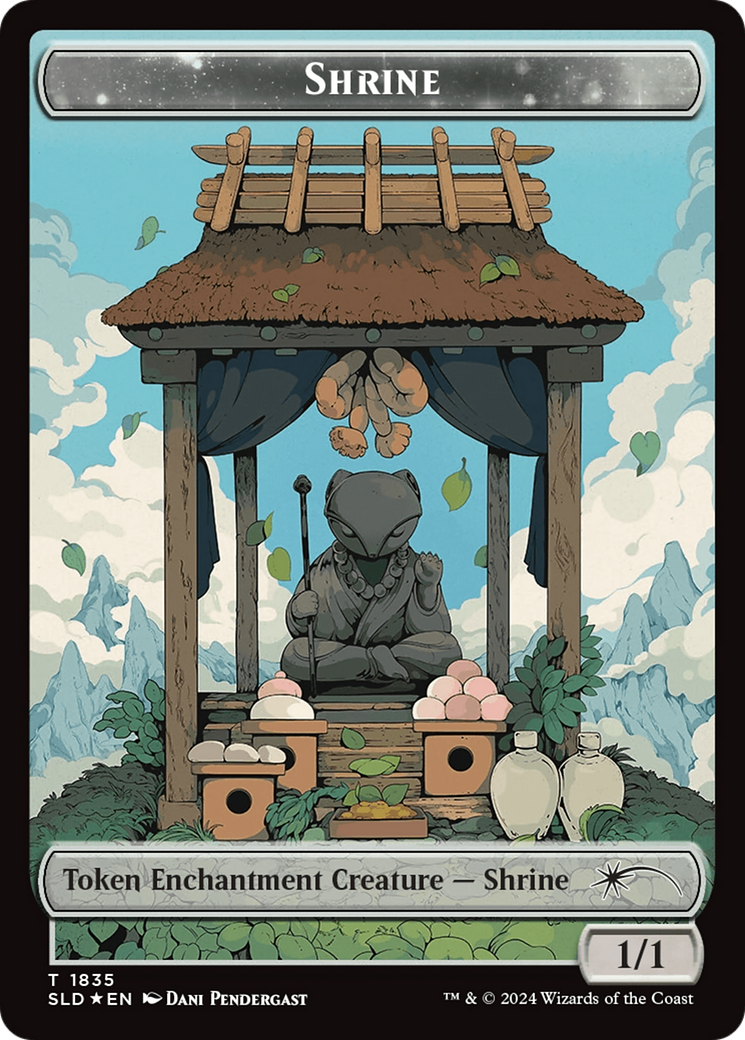 Shrine Token (Rainbow Foil) [Secret Lair: From Cute to Brute Tokens] | Exor Games Dartmouth