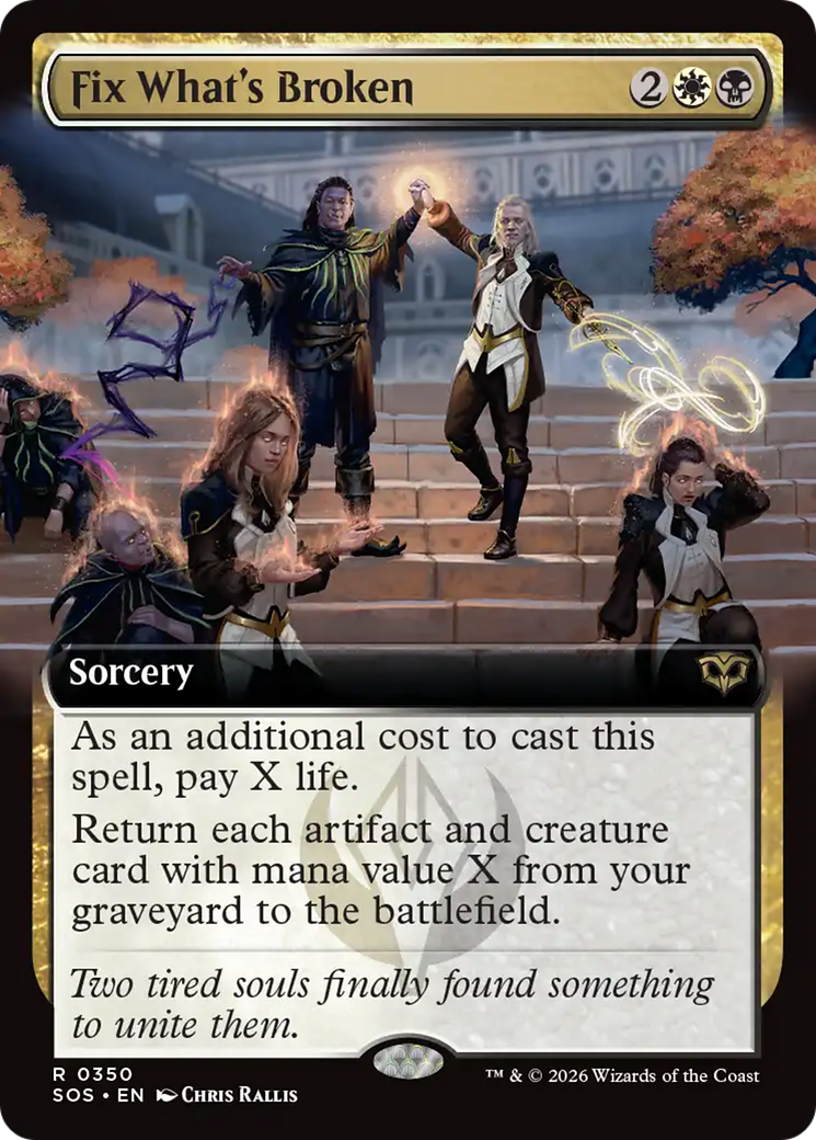 Fix What's Broken (Extended Art) [Secrets of Strixhaven] | Exor Games Dartmouth