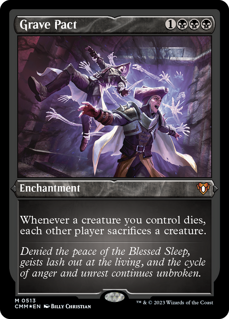 Grave Pact (Foil Etched) [Commander Masters] | Exor Games Dartmouth