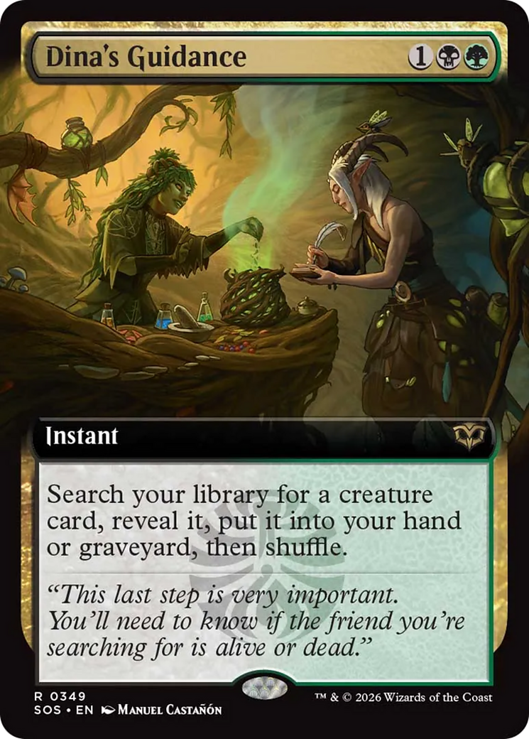 Dina's Guidance (Extended Art) [Secrets of Strixhaven] | Exor Games Dartmouth