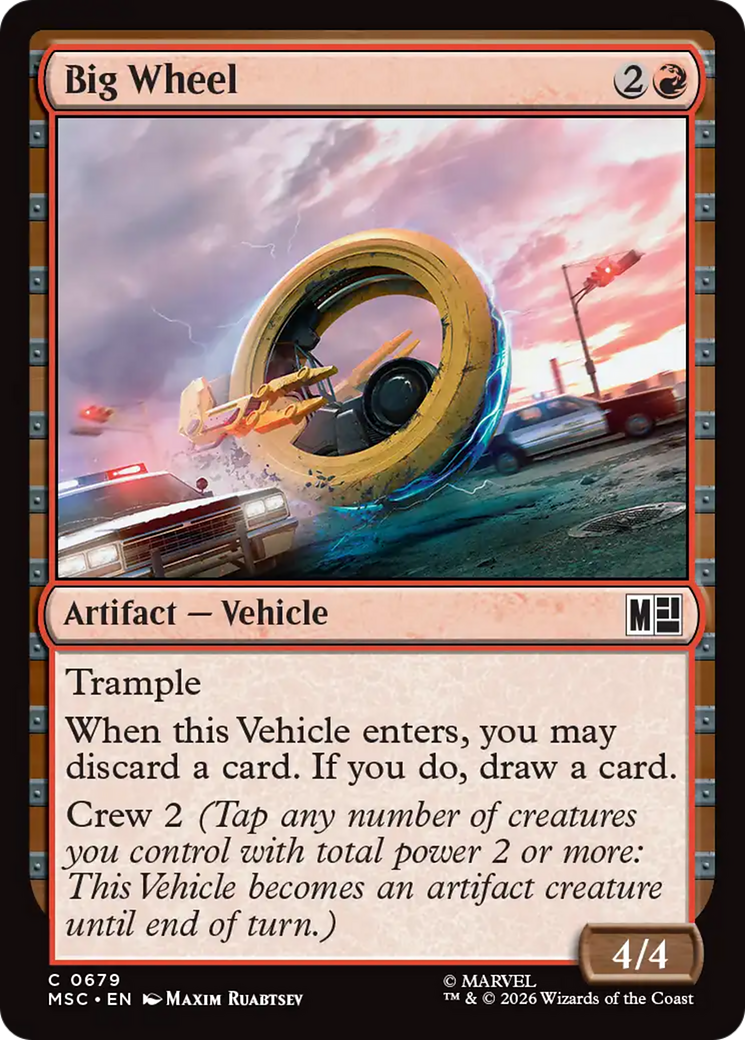 Big Wheel [Marvel Super Heroes Commander] | Exor Games Dartmouth