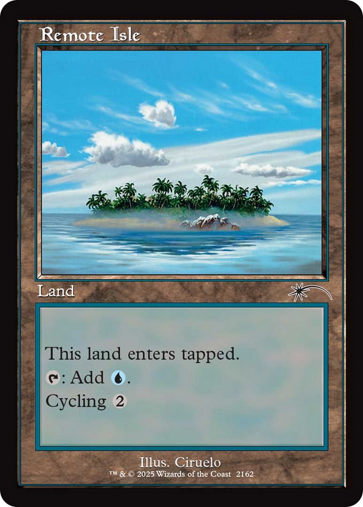 Remote Isle (Retro Frame) [Secret Lair Drop Series] | Exor Games Dartmouth