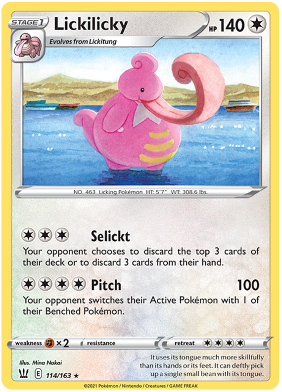 Lickilicky (114/163) [Sword & Shield: Battle Styles] | Exor Games Dartmouth