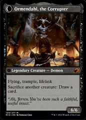 Jerren, Corrupted Bishop // Ormendahl, the Corrupted [Innistrad: Midnight Hunt] | Exor Games Dartmouth