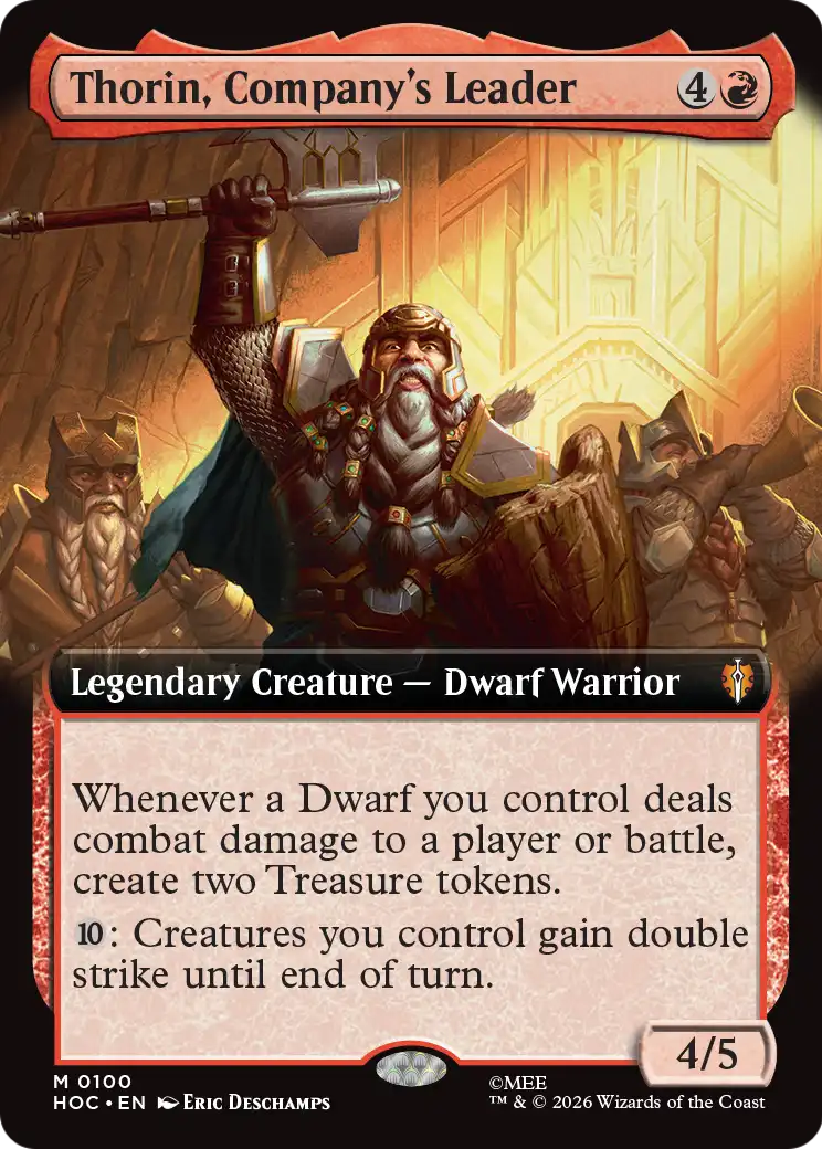 Thorin, Company's Leader (Extended Art) [The Hobbit: Eternal-Legal] | Exor Games Dartmouth