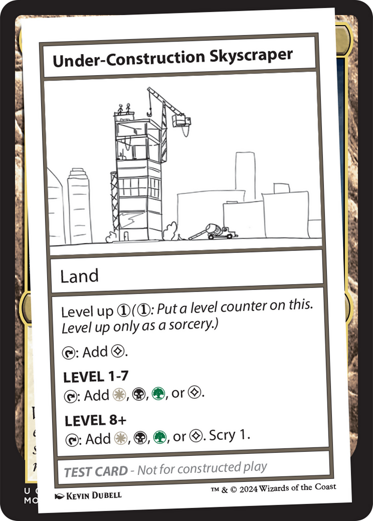 Under-Construction Skyscraper [Mystery Booster 2 Playtest Cards] | Exor Games Dartmouth