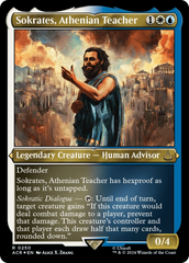 Sokrates, Athenian Teacher (Foil Etched) [Assassin's Creed] | Exor Games Dartmouth