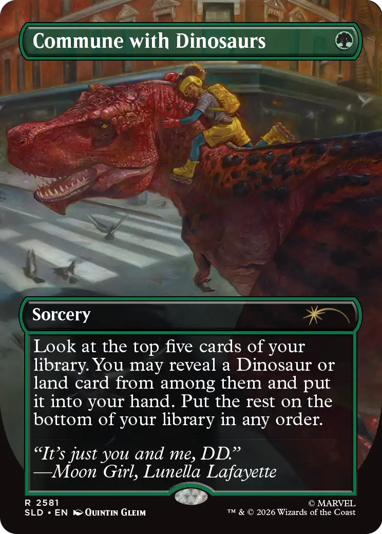 Commune with Dinosaurs [Secret Lair Drop Series] | Exor Games Dartmouth