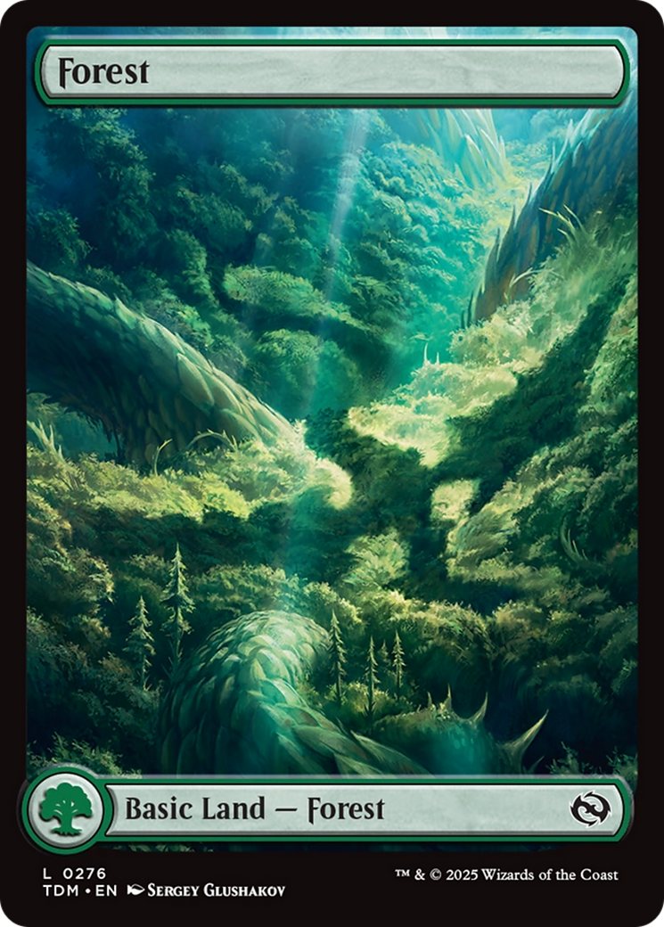 Forest (0276) [Tarkir: Dragonstorm] | Exor Games Dartmouth
