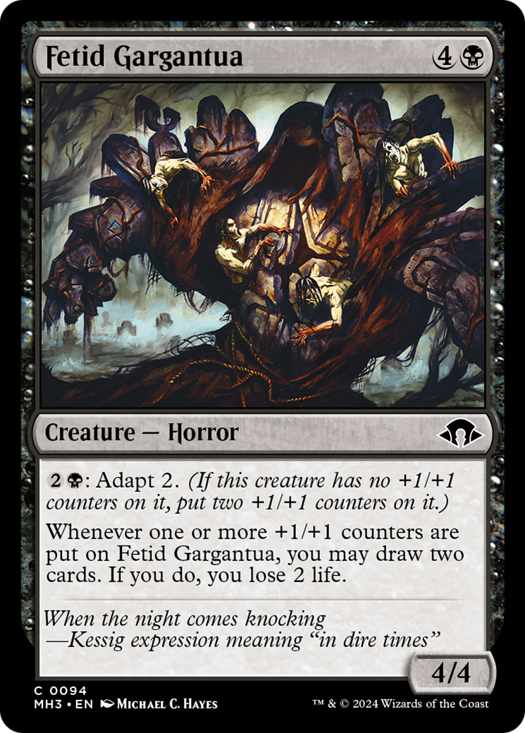 Fetid Gargantua [Modern Horizons 3] | Exor Games Dartmouth