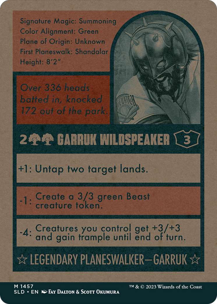 Garruk Wildspeaker [Secret Lair Drop Series] | Exor Games Dartmouth