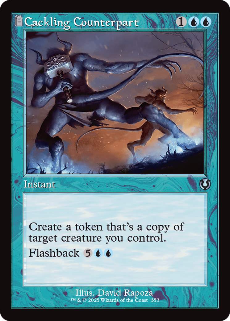 Cackling Counterpart (Retro Frame) [Innistrad Remastered] | Exor Games Dartmouth