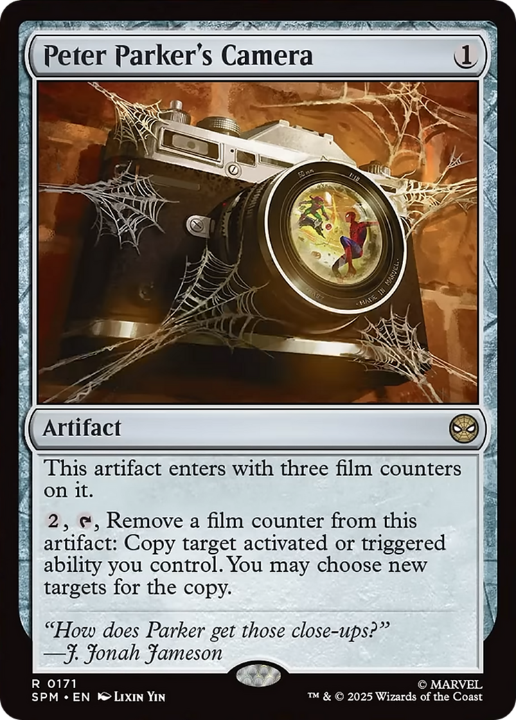 Peter Parker's Camera [Marvel's Spider-Man] | Exor Games Dartmouth