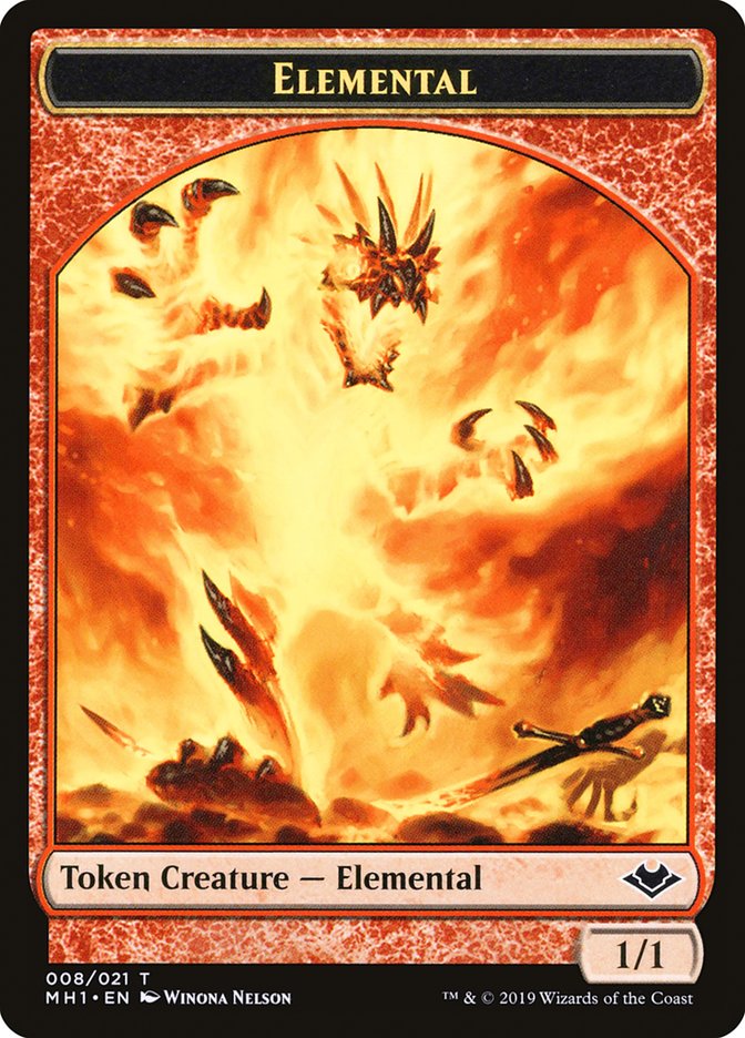 Elemental Token (008/021) [Modern Horizons Tokens] | Exor Games Dartmouth