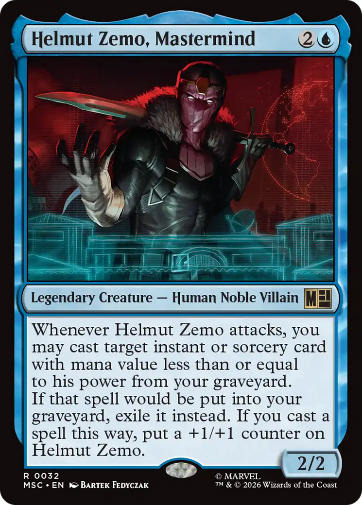 Helmut Zemo, Mastermind [Marvel Super Heroes Commander] | Exor Games Dartmouth