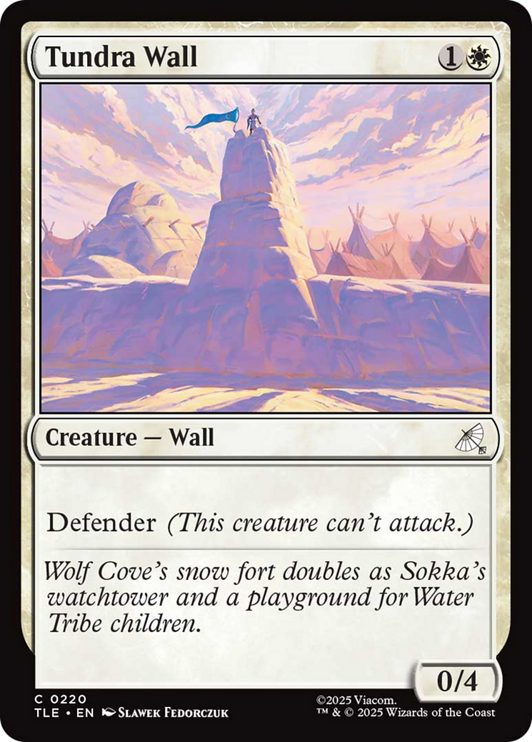 Tundra Wall [Avatar: The Last Airbender: Eternal-Legal] | Exor Games Dartmouth