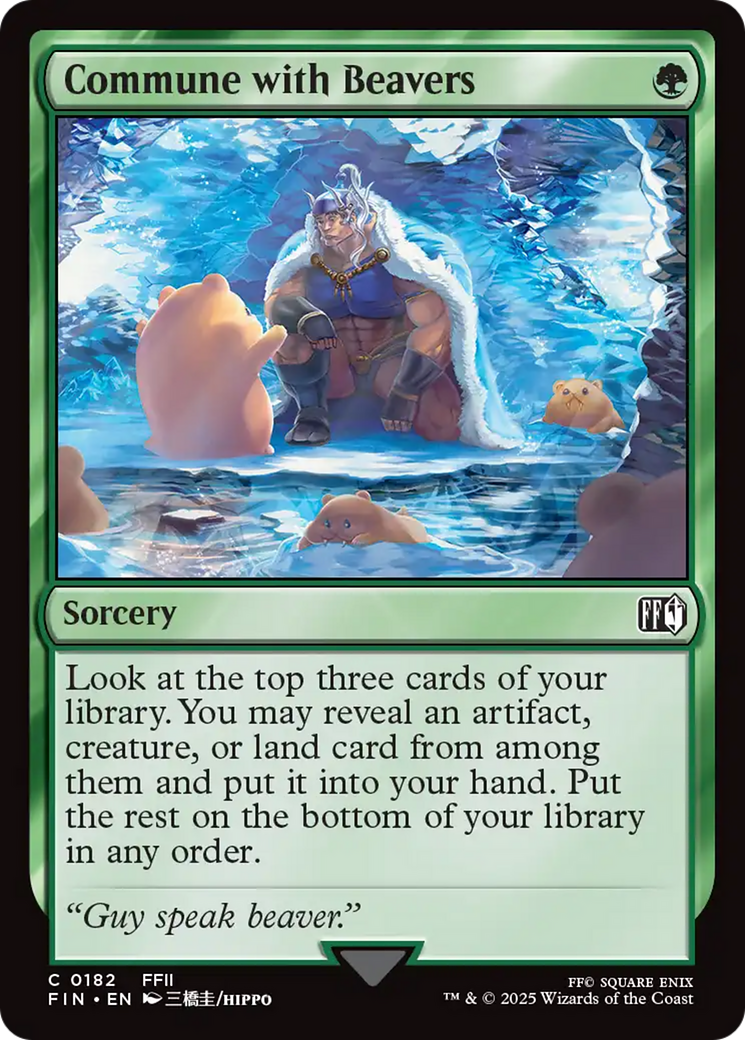 Commune with Beavers [FINAL FANTASY] | Exor Games Dartmouth