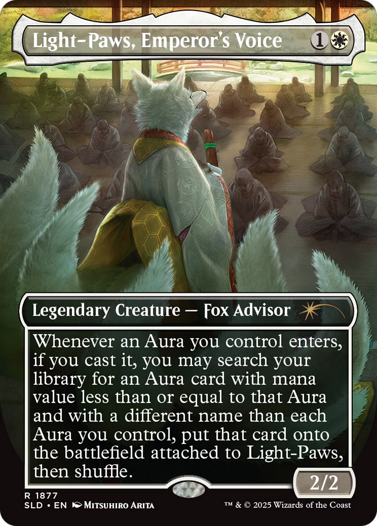 Light-Paws, Emperor's Voice (Rainbow Foil) [Secret Lair Drop Series] | Exor Games Dartmouth
