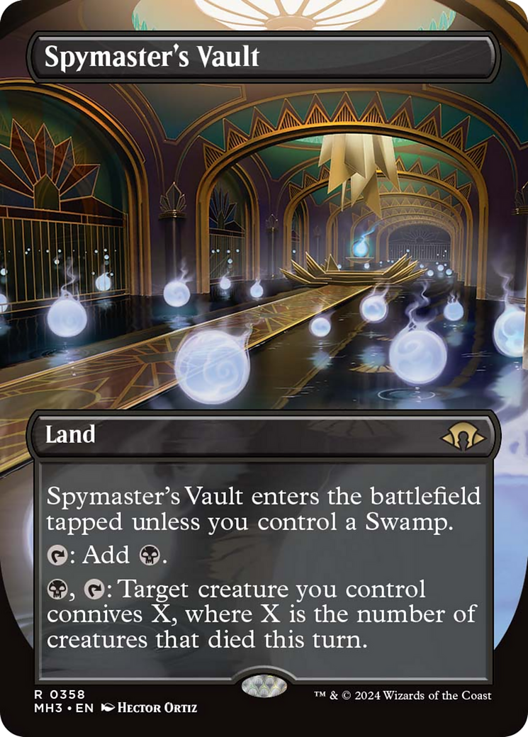 Spymaster's Vault (Borderless) [Modern Horizons 3] | Exor Games Dartmouth