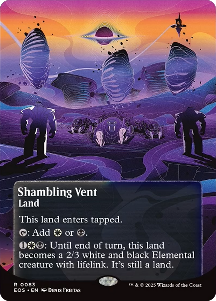 Shambling Vent (0083) (Borderless) [Edge of Eternities: Stellar Sights] | Exor Games Dartmouth